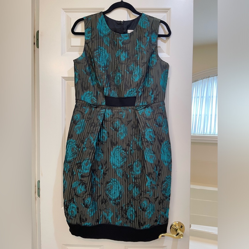 Carmen Marc Valvo New W/O Tags Beautiful dress-Jacquard-like fabric SZ 10